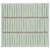 Villagio Stacked Brick Green Porcelain Mosaic Tile