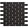 Rivonia 1x3 Brick Black Matt Mosaic Tile
