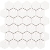 Rivonia 2x2 Honeycomb White Glossy Mosaic Tile