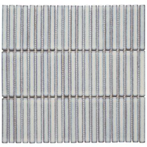 Villagio Stacked Brick Light Grey Porcelain Mosaic Tile