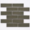 Century 2x6 Brick Green Porcelain Mosaic Tile