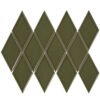 Century Harlequin Green Porcelain Mosaic Tile