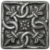 Artistry 2"x2" Silver Square Tile