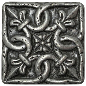 Artistry 2"x2" Silver Square Tile