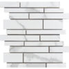 Regal Rectified Porcelain Random Strips Matt Mosaic Tile