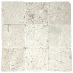 Fresca Limestone 4" x 4" Tumbled Tile