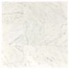 Carrara Marble 4" x 4" Honed Tile