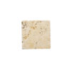 Ivory Travertine 4" x 4" Rustic Tumbled Tile