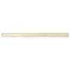 Ivory Travertine 0.75" x 12" Honed Pencil Liner