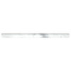 Carrara Marble 0.75" x 12" Honed Pencil Liner