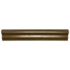 1.3" x 8" Matte Metallic Chair Rail Wall Tile Trim - Bronze