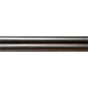 1.3" x 8" Matte Metallic Chair Rail Wall Tile Trim - Rust