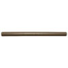 0.5 in x 8 in Matte Metallic Listello Wall Tile Trim - Rust