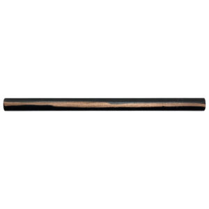 0.5 in x 8 in Matte Metallic Listello Wall Tile Trim - Oil Bronze