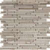 Slatewood Marble Random Strips Polished Mosaic Tile