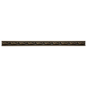 Dove 0.5'' x 8'' Matte Metallic Listello Wall Tile Trim - Bronze