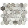 Apex Marble 2" x 2" Honeycomb Honed Mosaic Tile