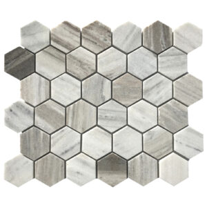 Apex Marble 2" x 2" Honeycomb Honed Mosaic Tile