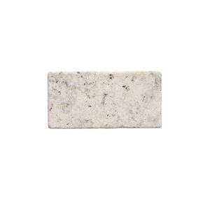 Ivory Travertine 3" x 6" Tumbled Tile