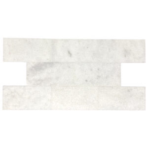 Pale Gray Marble 3" x 6" Honed Tile