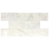 Pale Gray Marble 3" x 6" Polished Tile