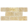 Tuscany Brown Travertine 3" x 6" Tumbled Tile
