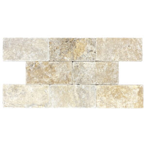 Liberty Travertine 3" x 6" Tumbled Tile