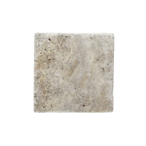 Argento Travertine 6" x 6" Tumbled Tile