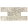 Argento Marble 3" x 9" Polished Tile