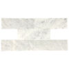 Carrara Marble 3" x 9" Honed Tile