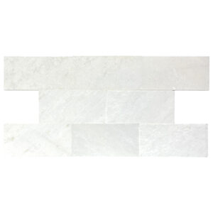 Winter White Marble 3" x 6" Polished Tile