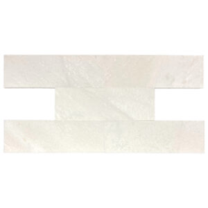 Winter White Marble 3" x 9" Polished Tile