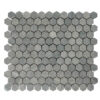 Marinewood Marble 1" x 1" Honeycomb Honed Mosaic Tile