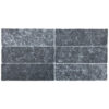 Midnight Marble 3" x 9" Tumbled Tile