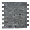 Midnight Marble 1" x 2" Split Face Mosaic