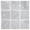 Polar Gray Marble 4" x 4" Tumbled Tile