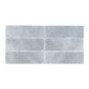 Polar Gray Marble 3" x 9" Tumbled Tile