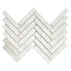 Creamy Marble 1.25" x 6" Insignia Honed Mosaic Tile