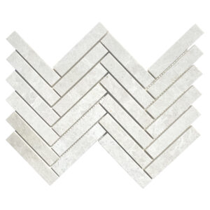 Creamy Marble 1.25" x 6" Insignia Honed Mosaic Tile