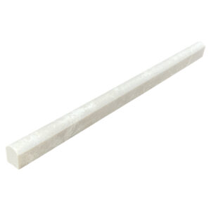 Creamy Marble 0.63" x 12" Honed Pencil Liner