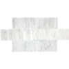 Carrara Marble 3" x 6" Honed Tile