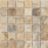 Rustic Desert Travertine 2" x 2" Tumbled Mosaic Tile
