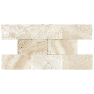 Renata Travertine 3" x 6" Tumbled Tile