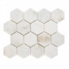 Royal Umbra Marble 3" x 3" Honeycomb Polished Mosaic Tile