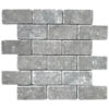 Silver Mirage Marble 2" x 4" Tumbled Mosaic Tile
