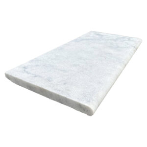 Dove Gray Marble 12" x 24" x 1.2" Textured Pool Coping