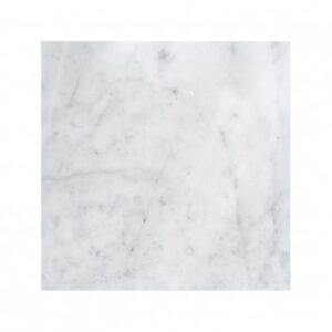Carrara Marble 18" x 18" Honed Tile
