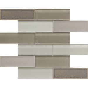 Cosmic Getaway 2" x 6" Brick Mosaic Tile
