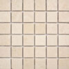 Marfil Beige Marble 2" x 2" Tumbled Mosaic Tile