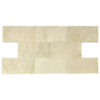 Marfil Beige Marble 3" x 6" Polished Tile